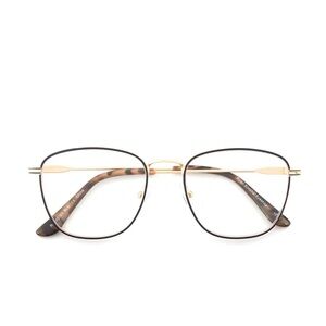 Ryan Simkhai Lyanna Gold Metal Tortoise Frame +2.50 Readers NWT